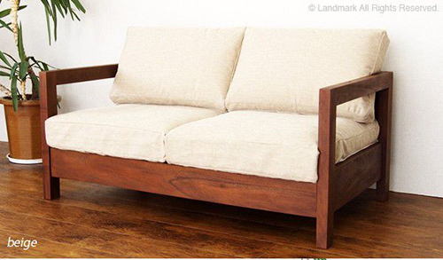 木製ソファー３
