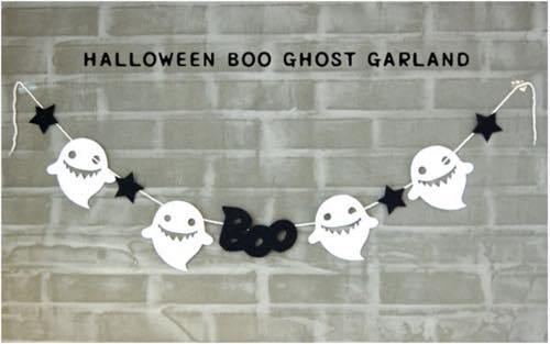 boo ghost garland