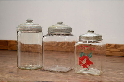 retro glass bottle
